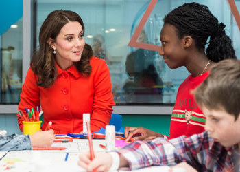 HRH The Duchess of Cambridge at Great Ormond Street Hospital