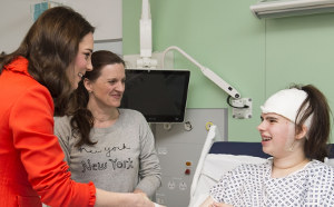 HRH The Duchess of Cambridge at Great Ormond Street Hospital