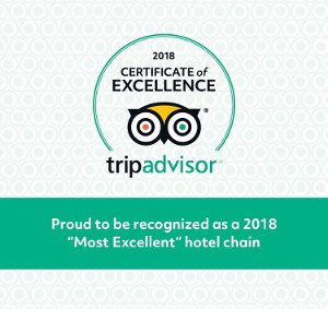 TripAdvisor Certificate of Excellence 2018