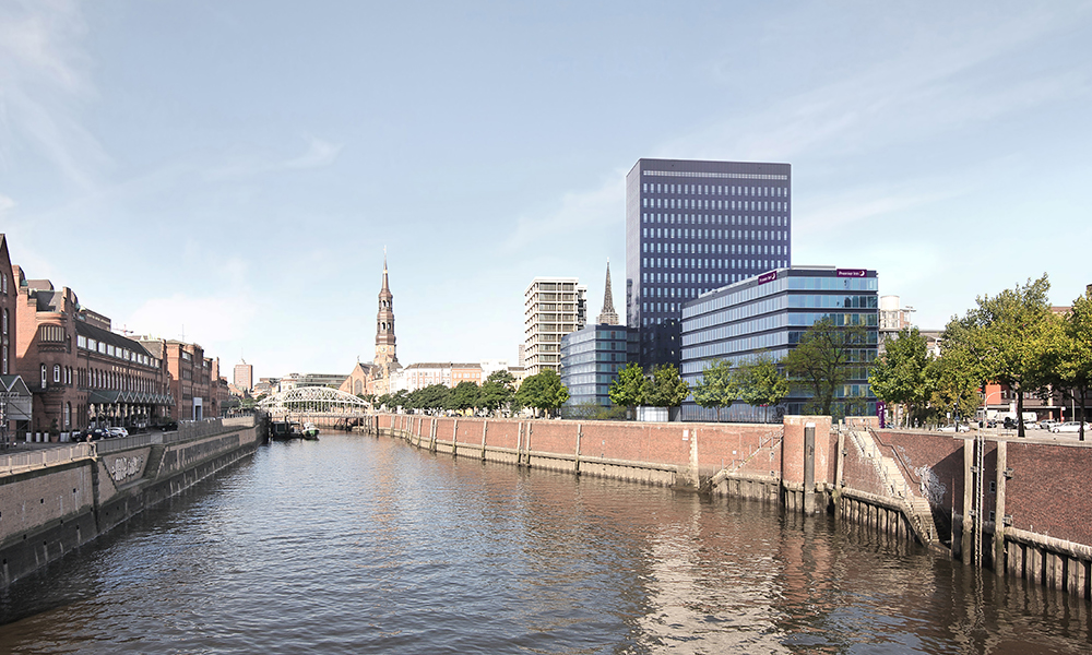 Hamburg, second hotel in Germany