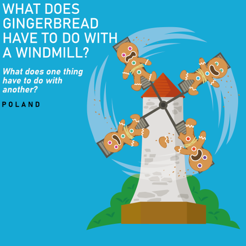 What does gingerbread have to do with a windmill?