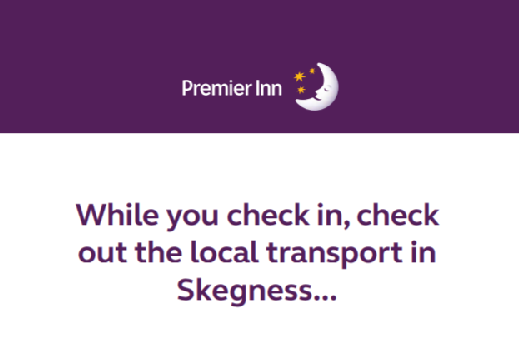 Local transport in Skegness