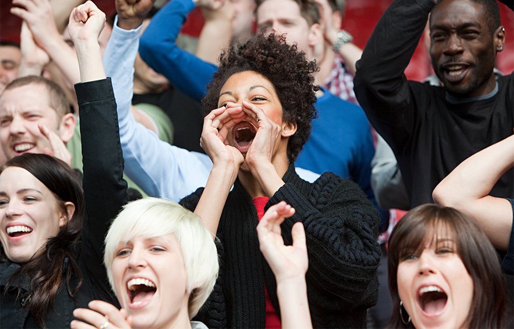 Beben der Begeisterung