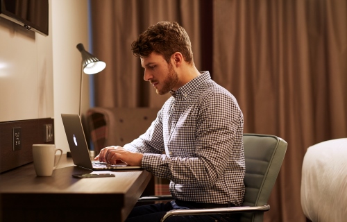 Kostenloses WLAN in jedem Zimmer