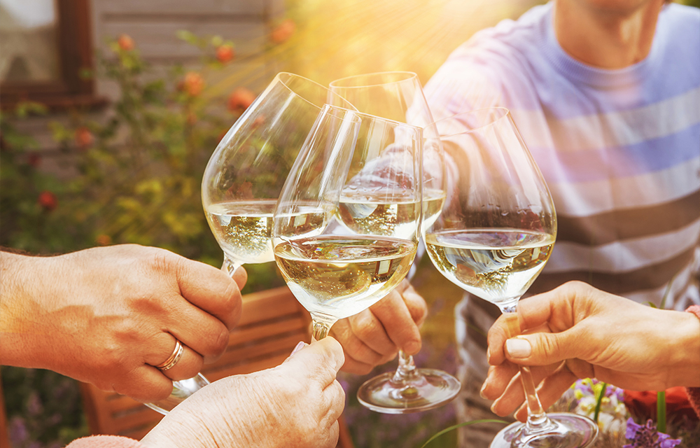 Weinfest mit Freunden