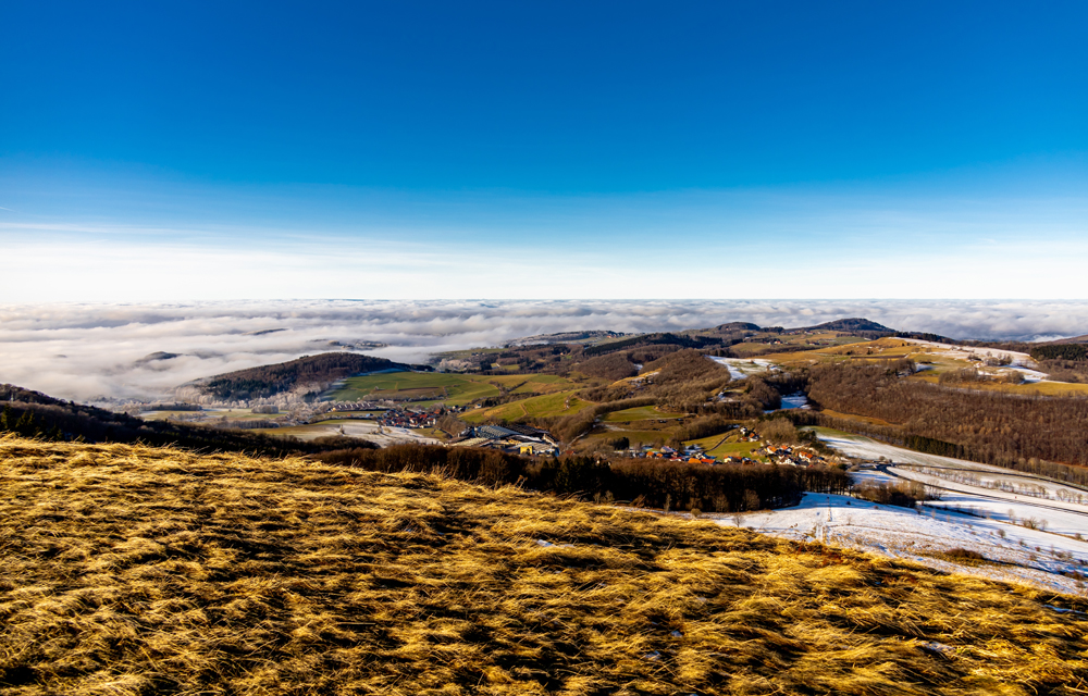 Winterliche Aussichten in der Rhön