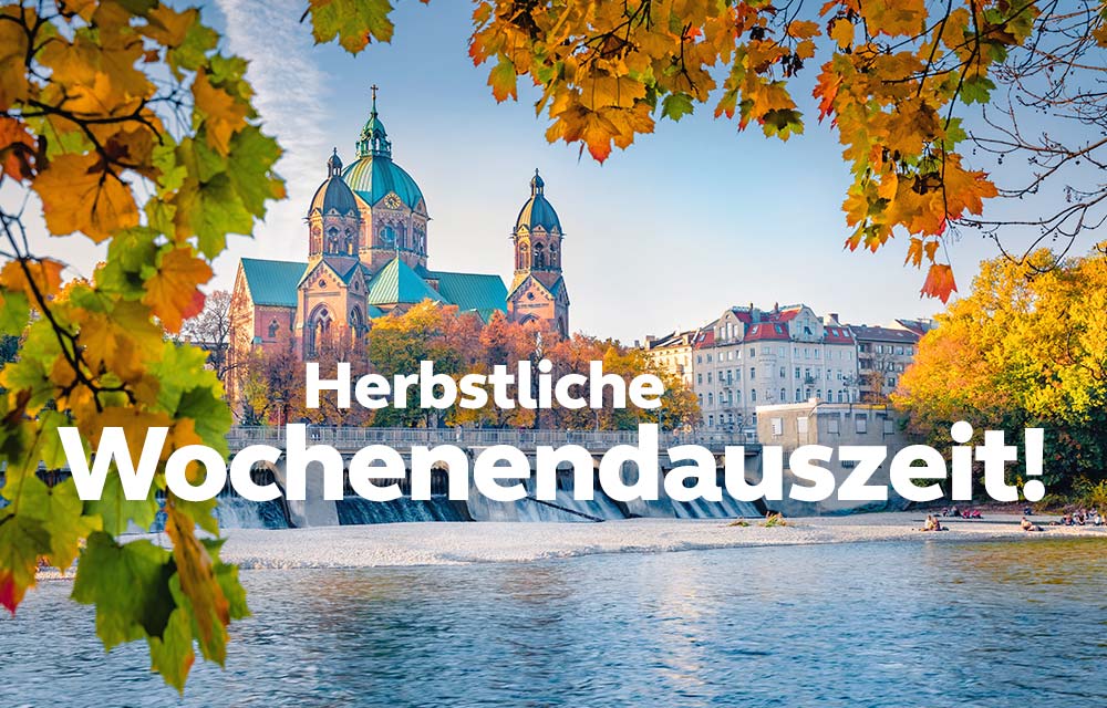 Stadtkulisse im Herbst