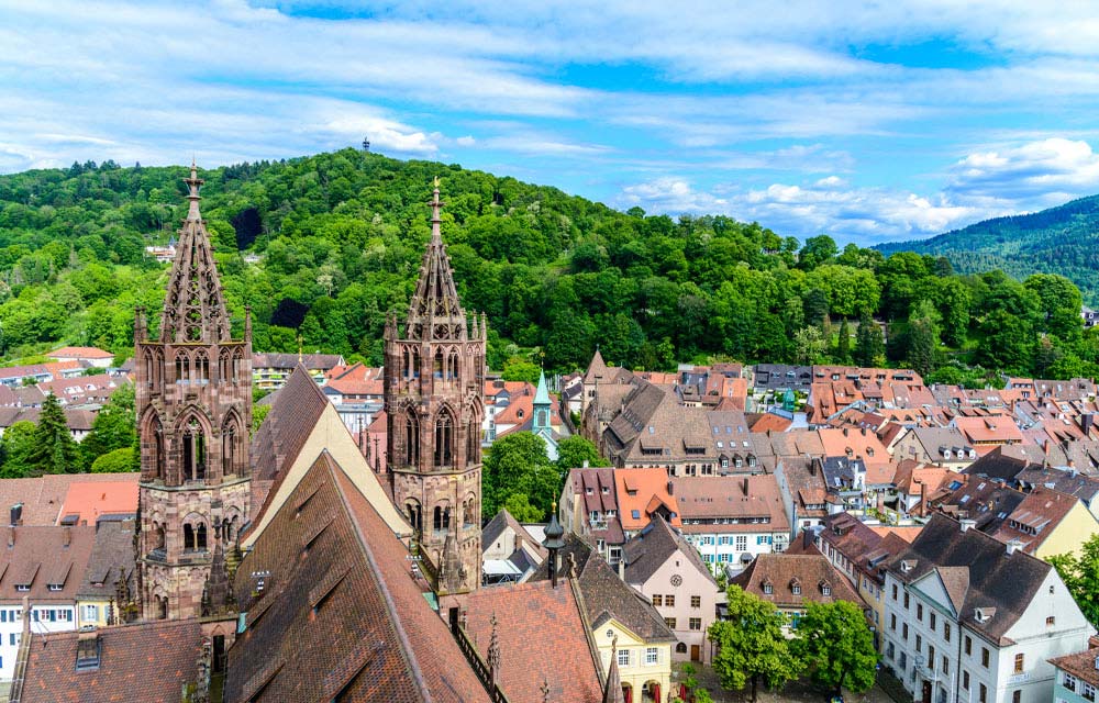 Ausblick auf Freiburg