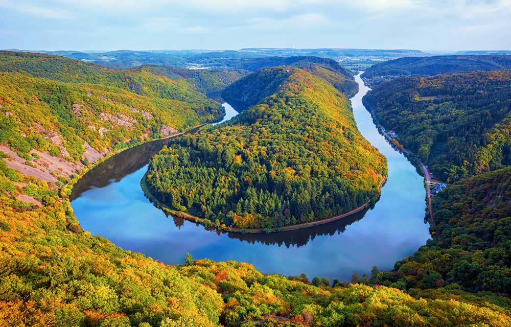Saarschleife Saarbrücken