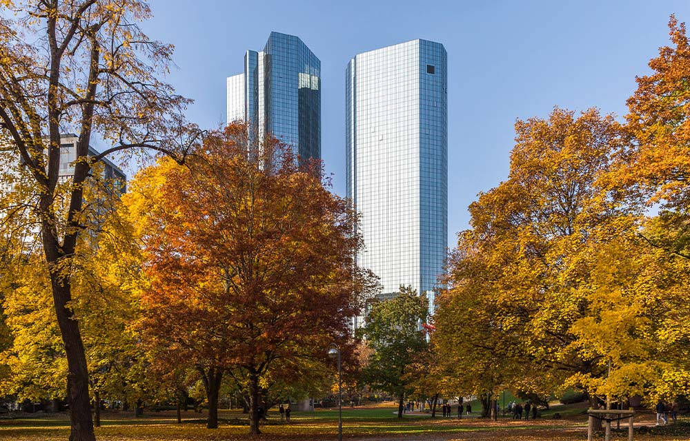 Frankfurt am Main im Herbst
