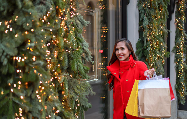 Weihnachtsshopping