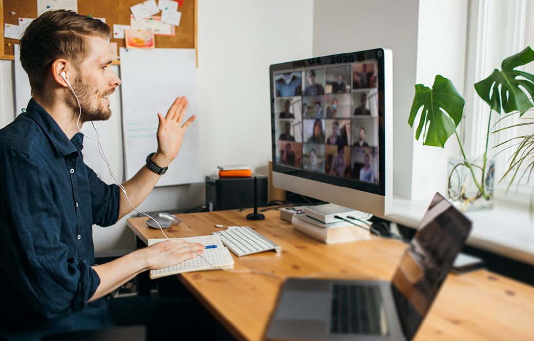 Perfekt vorbereitet für digitale Meetings