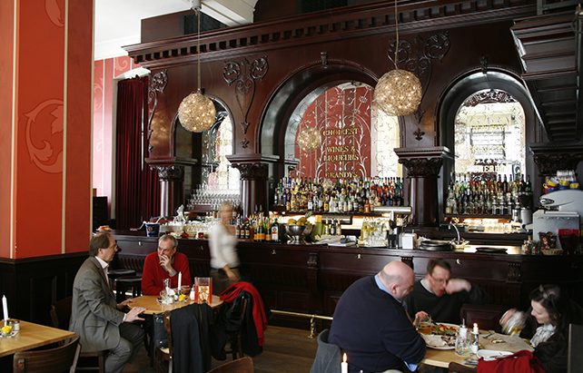 Cafe und Restaurant für den Businesslunch