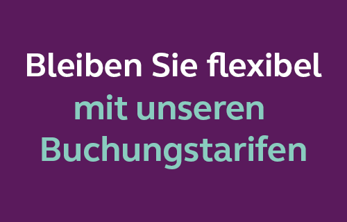 Entspannt buchen – flexibel reisen