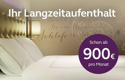 Langzeitaufenthalt bei Premier Inn - bereits ab 900 €/Monat