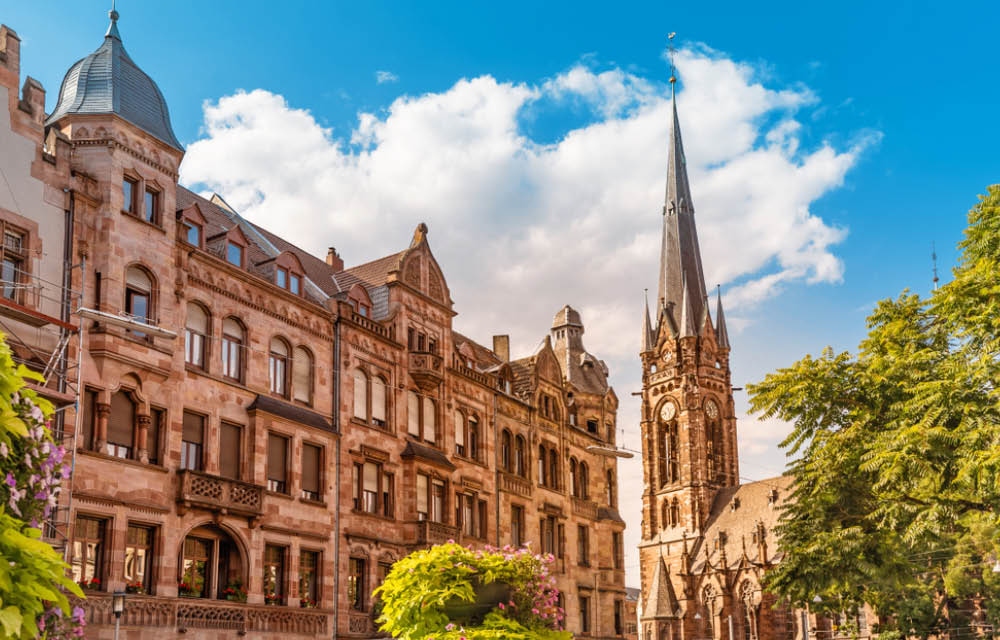 Saarbrücken Stadtansicht