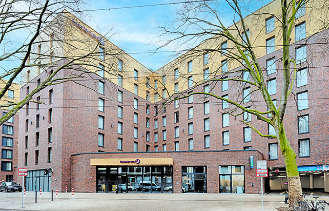 Premier Inn Düsseldorf City Friedrichstadt Hotel Außenansicht