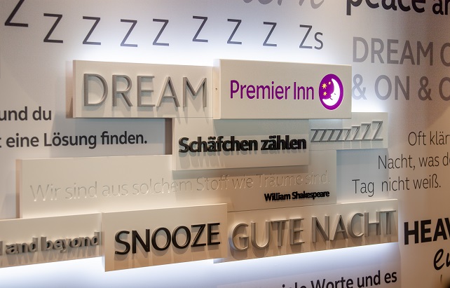 Sleep Wall Premier Inn Deutschland