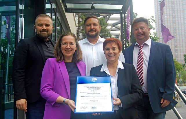 BGN Gütesiegel Verleihung Premier Inn Team