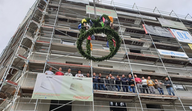 07.11.2019 | Richtfest für neues Premier Inn Hotel an der Heilbronner Straße