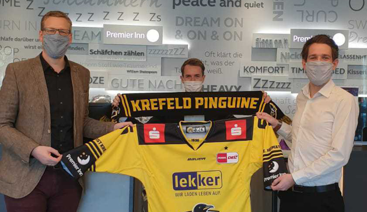 10.11.20 | Premier Inn wird exklusiver Hotelpartner der Krefeld Pinguine