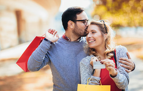 Shoppingspaß zu zweit