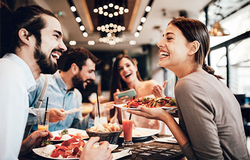 Restaurants und Cafés