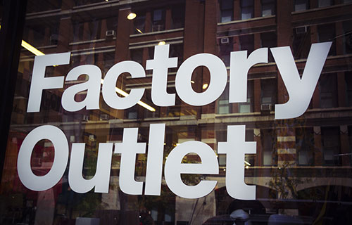 Outlet-Shopping-Spaß