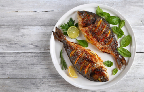 Frischer Fisch