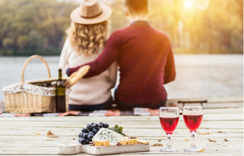 Picknick zu zweit