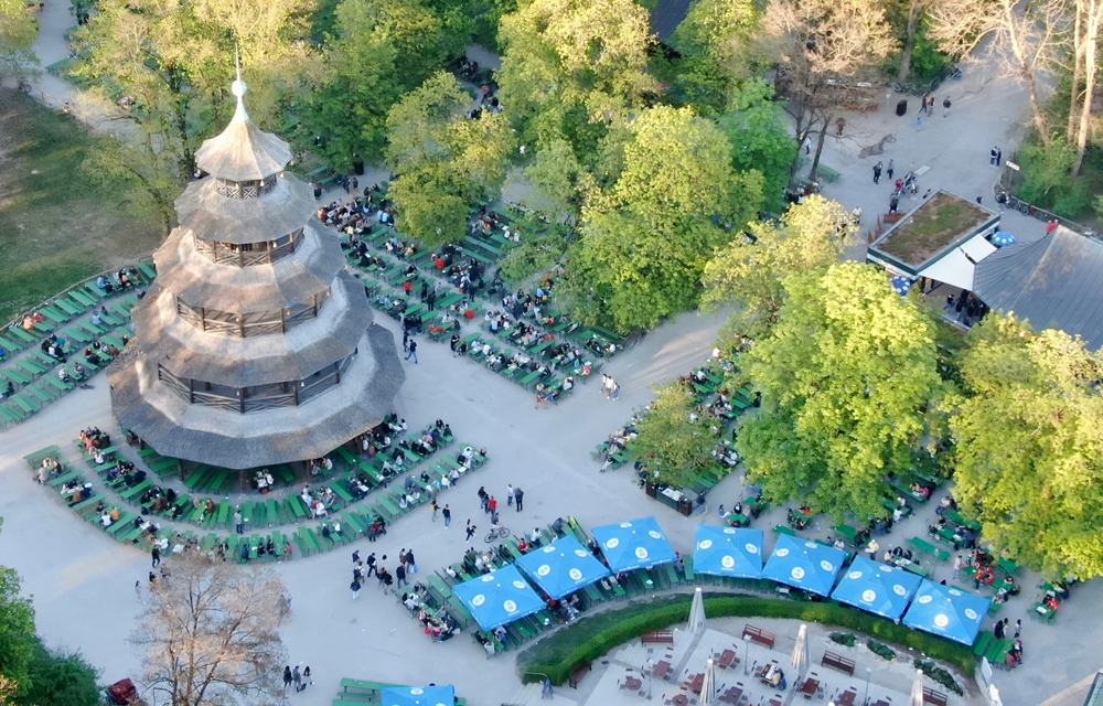 Brotzeit am Chinesischen Turm