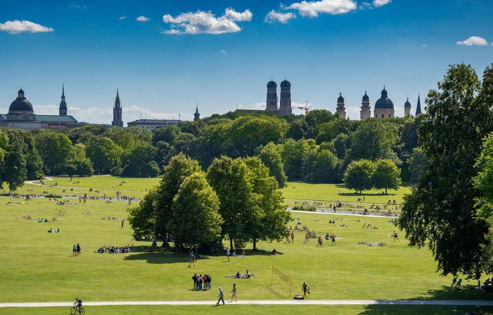 Entspannen im Englischen Garten