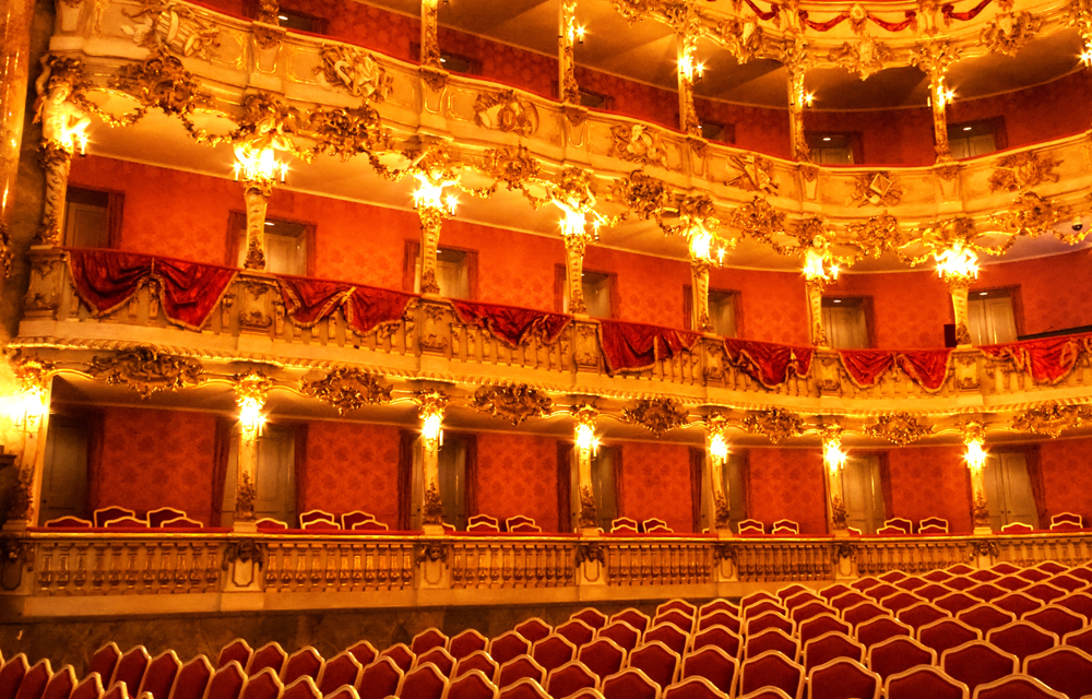 Prachtvolles Cuvilliés-Theater