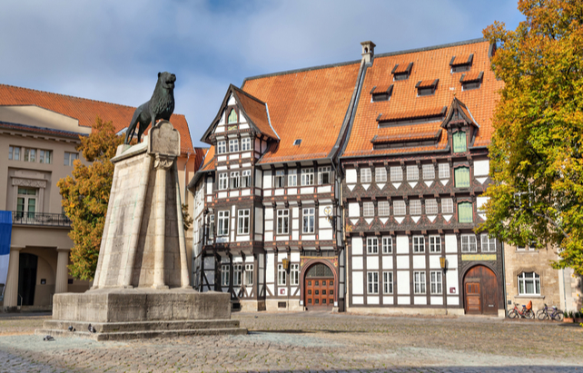 Statue des Löwens Braunschweig