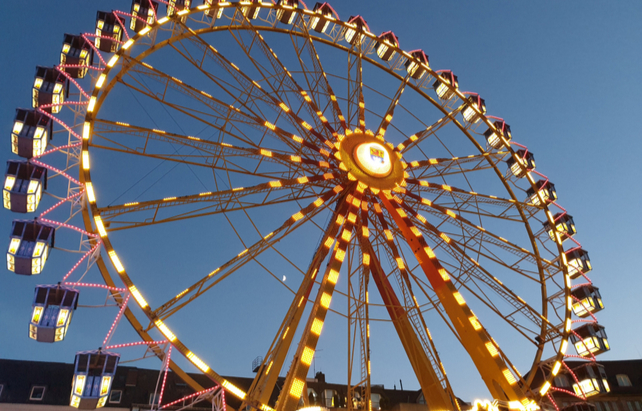 Riesenrad beim Heinerfest Darmstadt