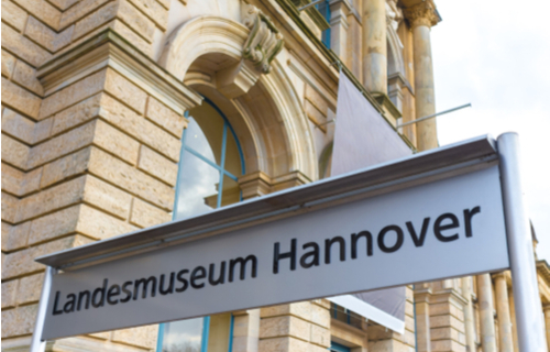 Landesmuseum Hannover Schild