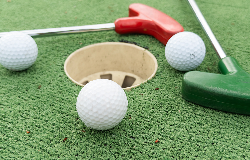 Minigolf-Spaß erleben