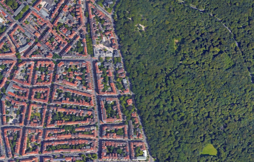Stadt und Wald Hannover - Luftaufnahme