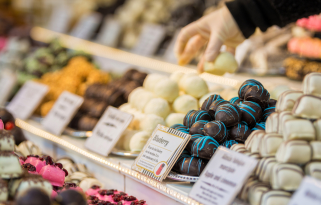 Marzipan-Auswahl