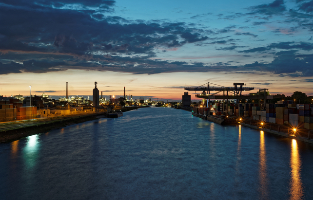 Mannheim Industriehafen