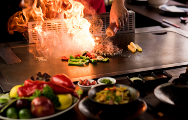 Teppanyaki-Chef