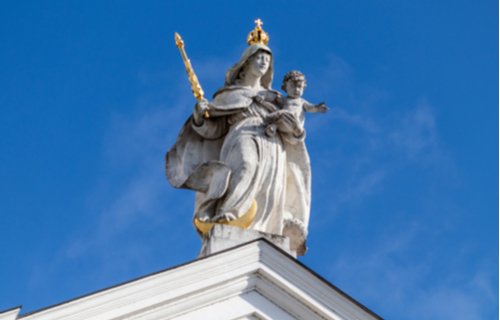 Stephansdom Passau - Statue