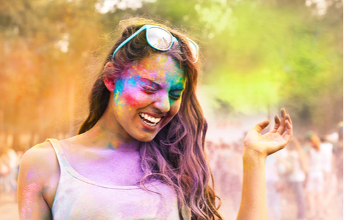 Holi Farbfestival