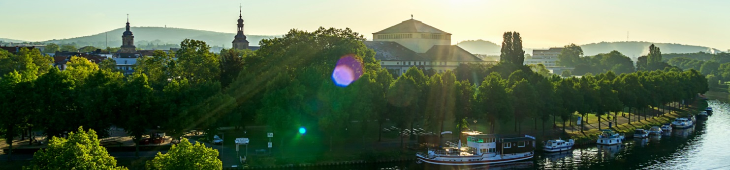 Saarbrücken im Morgenlicht