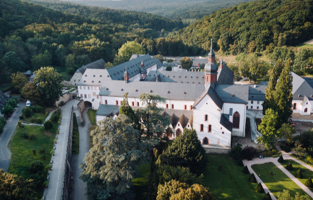 Kloster Eberbach - Luftaufnahme