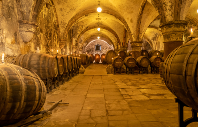 Weinkeller im Kloster Eberbach