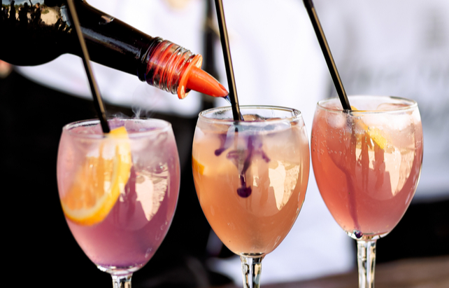 Cocktail-Zubereitung