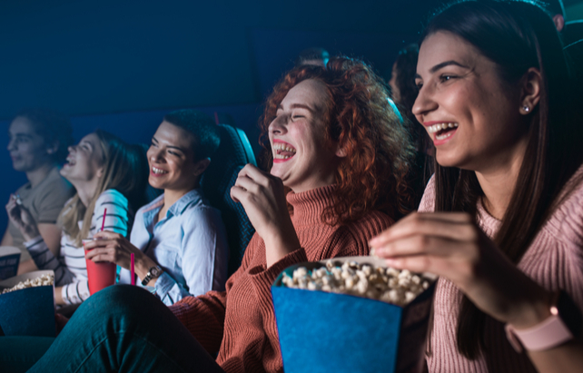 Freunde im Kino