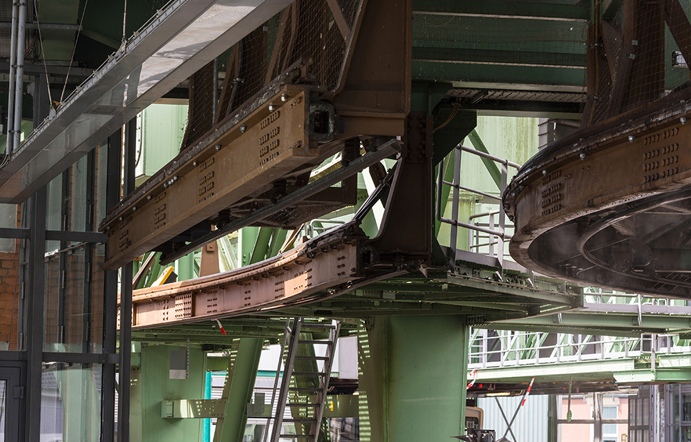 Einblick in die Konstruktion