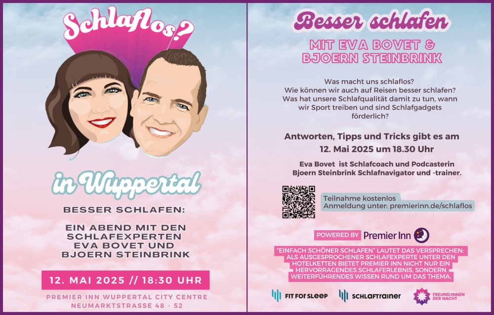 Event „Schlaflos in Wuppertal“ am 12. Mai 2025